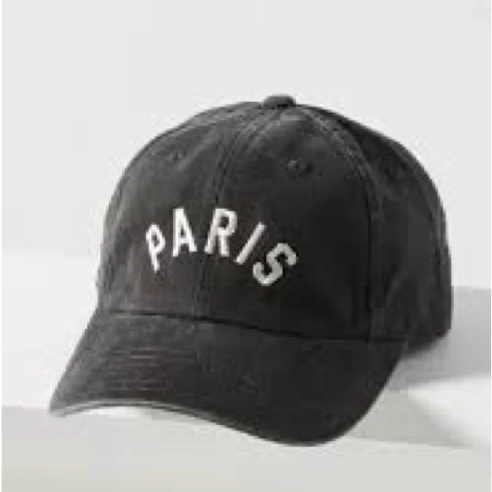 Anthropologie Wanderlust Paris Baseball Cap